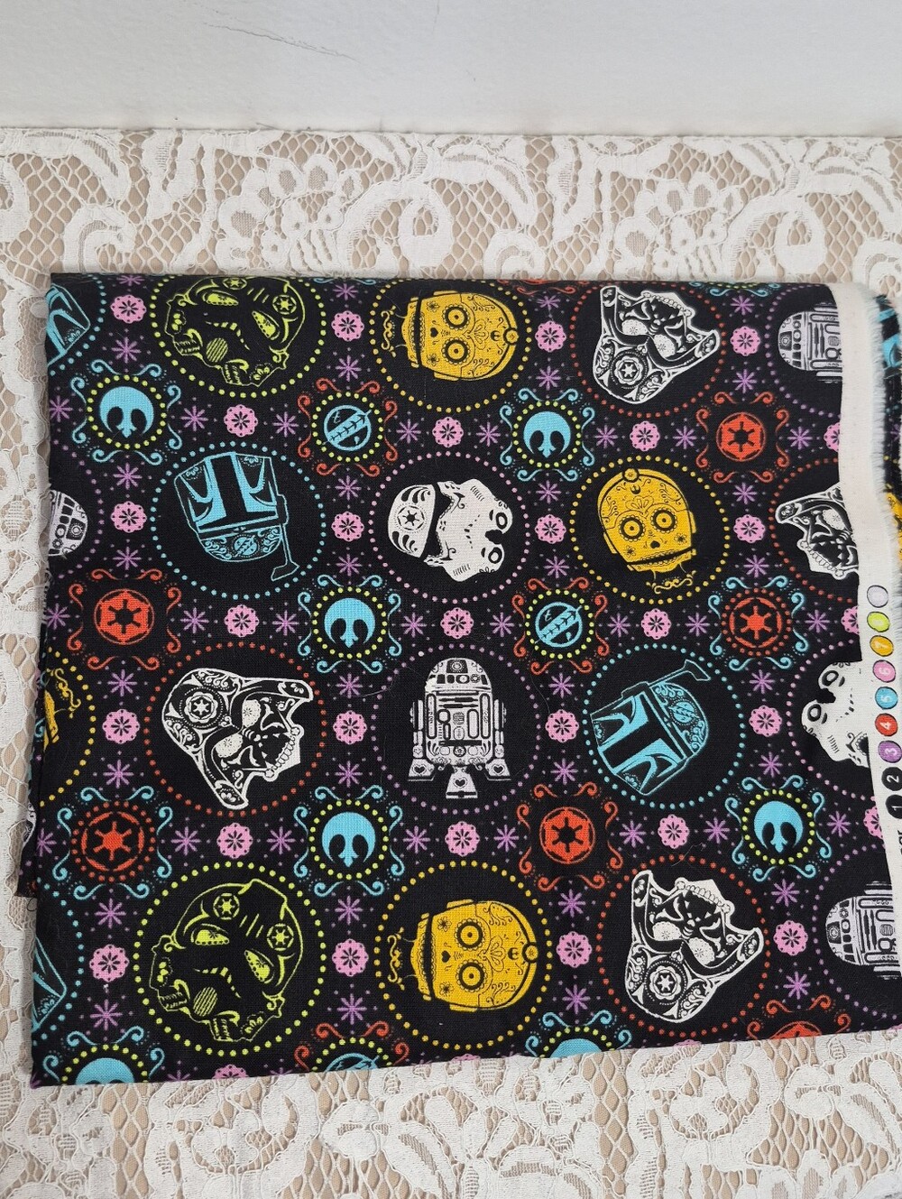 Star Wars Sugar Skull Fabric
